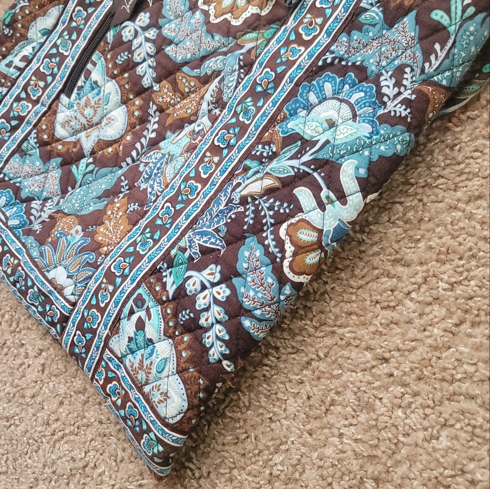 Vera Bradley $120 Java Blue Drawstring Backpack P… - image 7